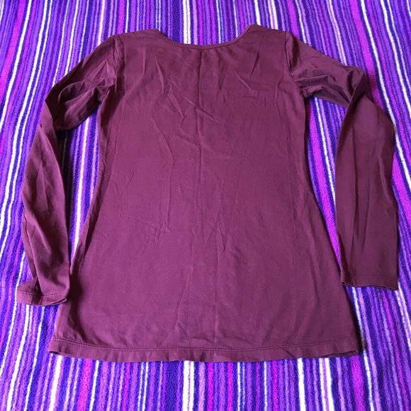 DownEast Basics Small Long Sleeve Scoop Tee - Picture 2 of 5